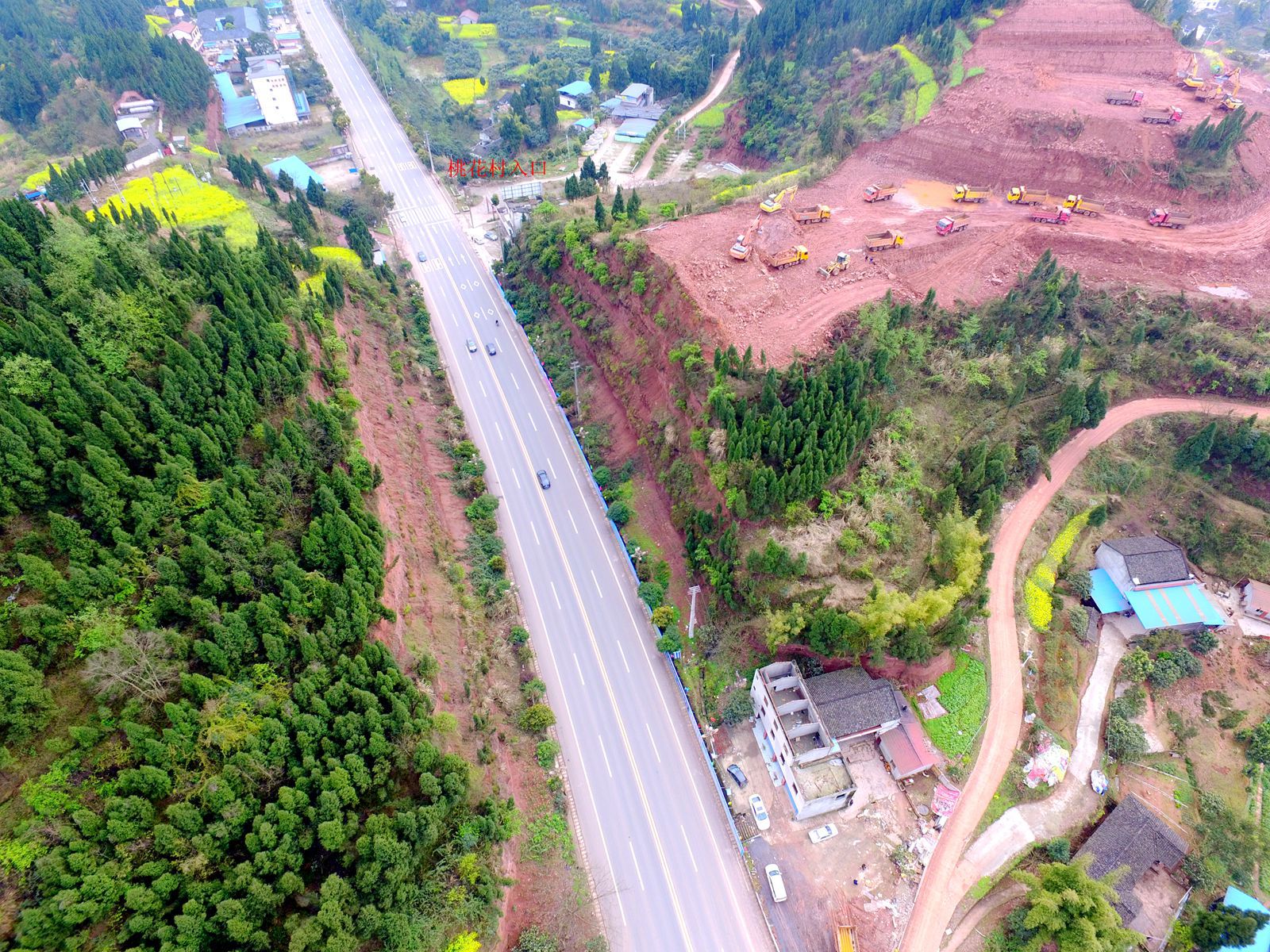 四川蓬安公路最新进展，构建畅通交通网络