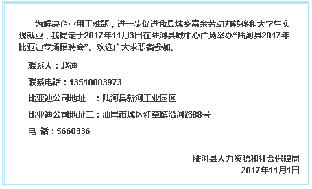 陆河最新招聘消息，职业发展新机遇与挑战揭秘