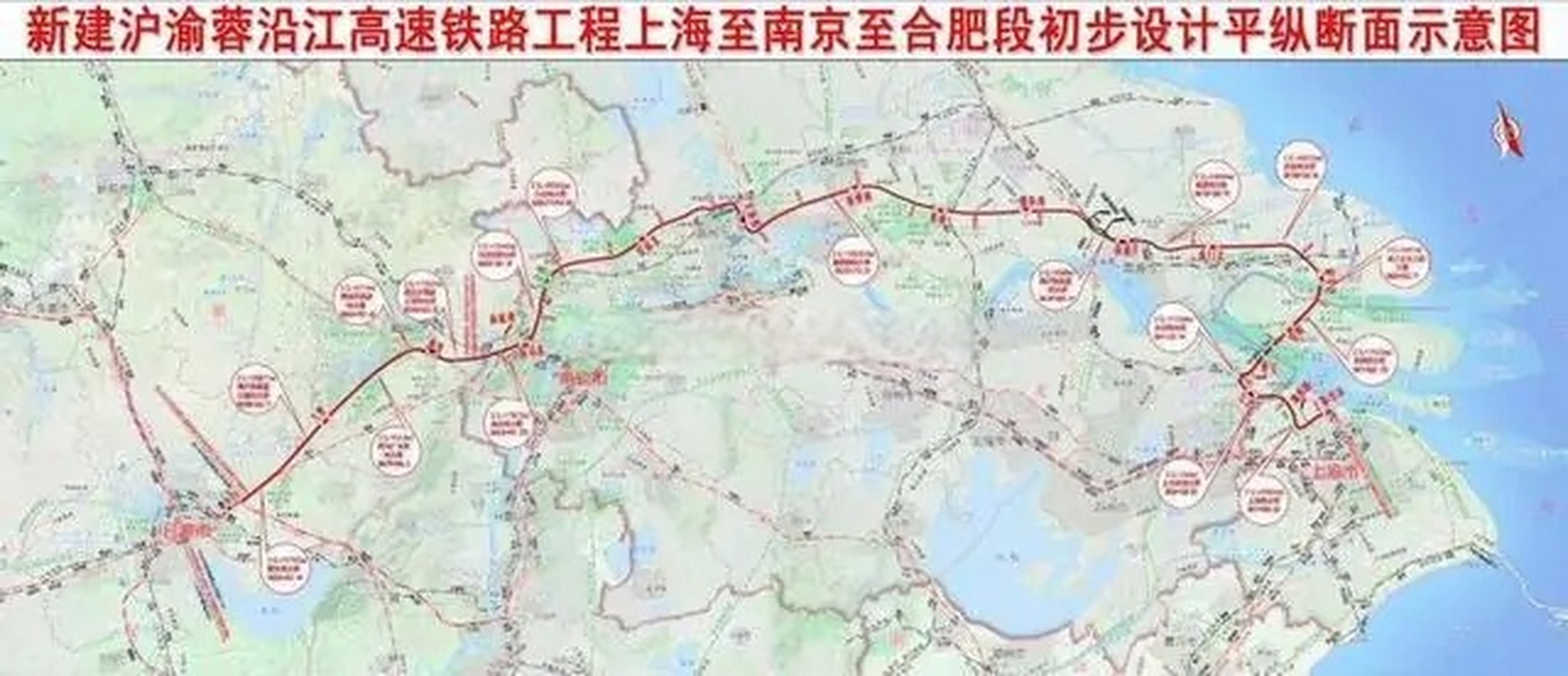 沪湖铁路最新走向图，连接上海与杭州的黄金通道，沪湖铁路最新走向图，连接上海与杭州的黄金通道